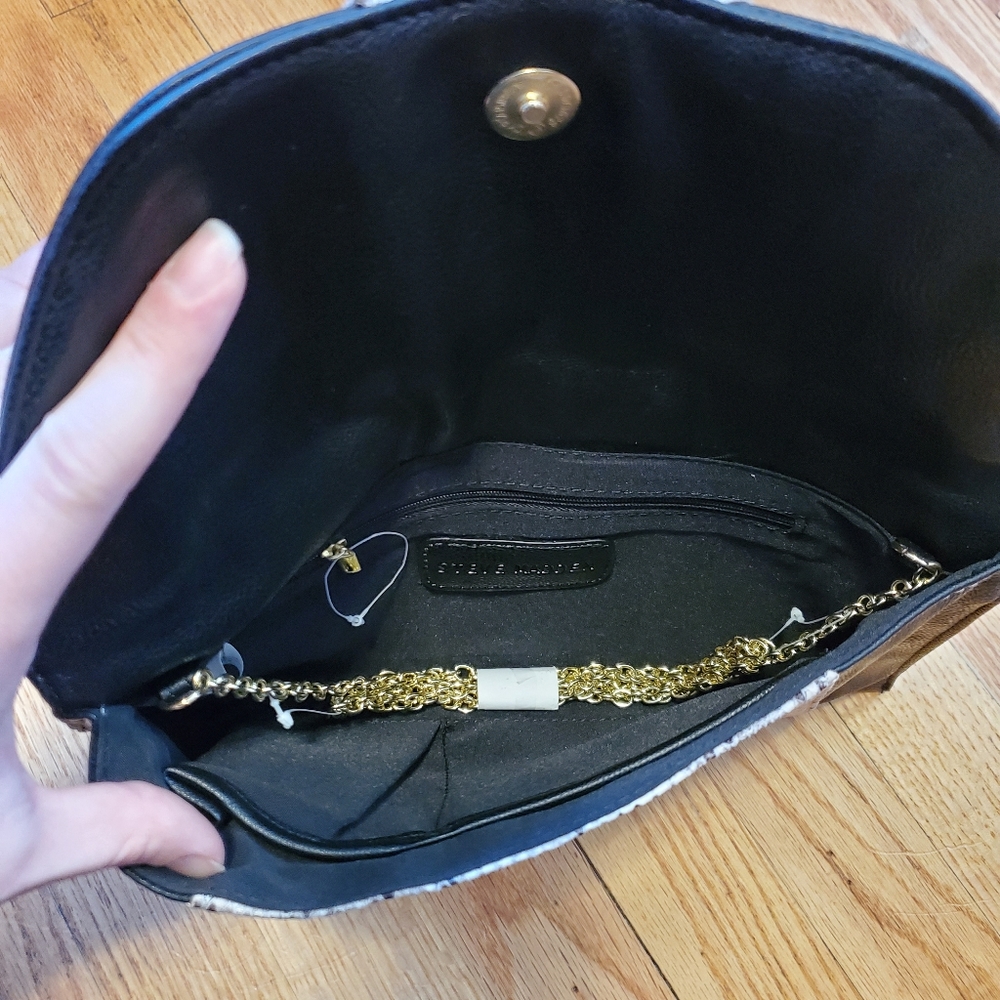 Steve Madden matching heels and clutch purse - Picture 6 of 6